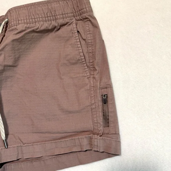 Vuori Vintage Ripstop Women’s Short Mauve Hazel Brown Size M - Picture 5 of 13